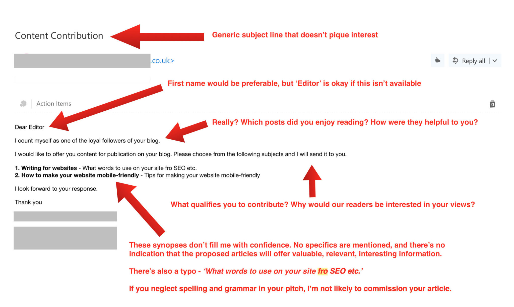 Writing perfect outreach emails & captivating subject lines